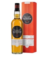 Glengoyne 12 år flaske med guldfarvet whisky og grøn etiket